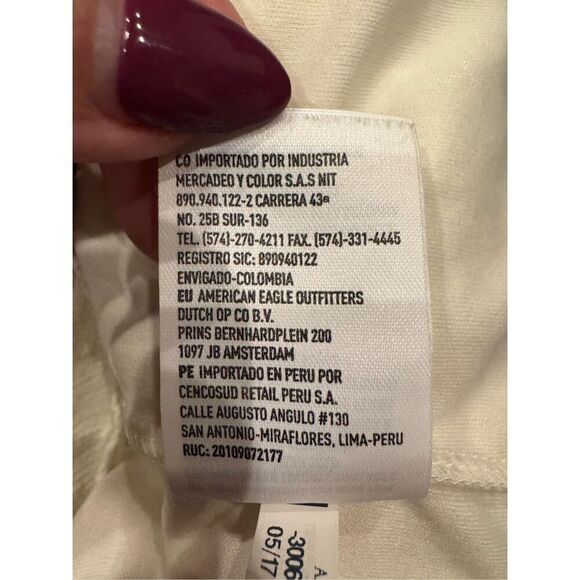 Cream boho style romper (XS) - Picture 7 of 7